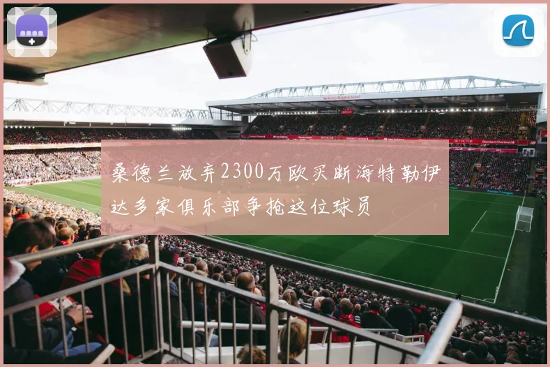 桑德兰放弃2300万欧买断海特勒伊达多家俱乐部争抢这位球员